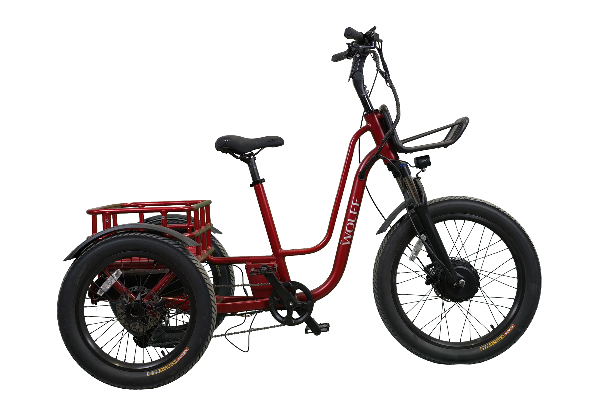 WOLFF eTRICYCLE ROUGE MAT